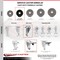 Service Caster 3.5 Inch Phenolic Wheel Swivel Bolt Hole Caster Set with Total Lock Brake SCC SCC-BHTTL20S3514-PHR-4 - alternate 4